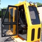 Crane cab 1 doors open manufactured and tested