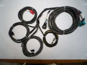 Braided wire harness