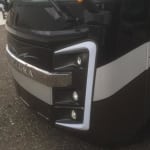 Jaycee Motor home Front bezel with lighting painted